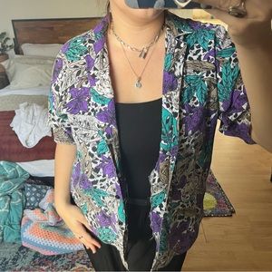 VINTAGE CARIBOU SZ LARGE BLOUSE